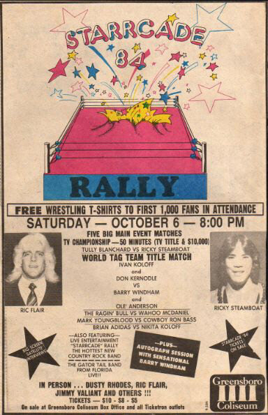 NWA СтаррКейд (1984) постер