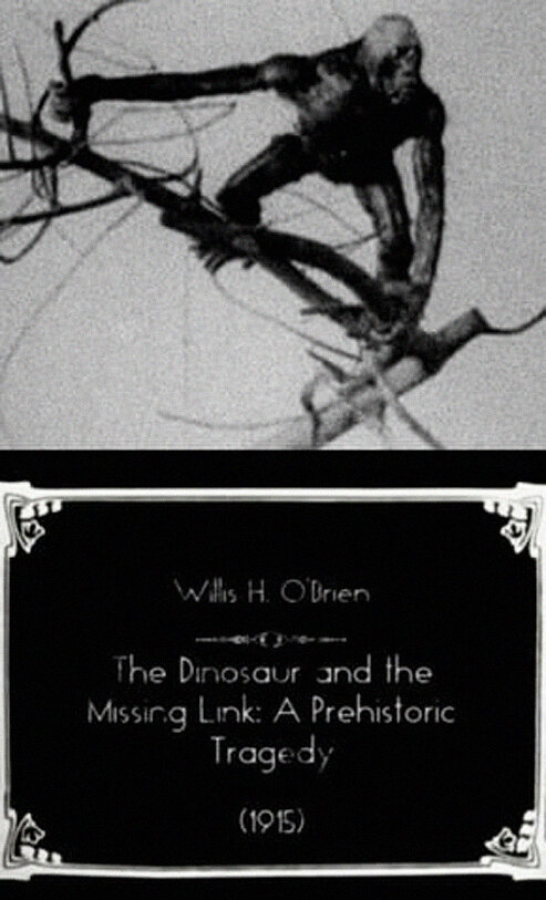 Динозавр и недостающее звено: Доисторическая трагедия (1915) постер