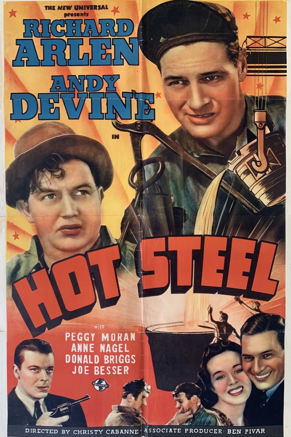 Hot Steel (1940) постер