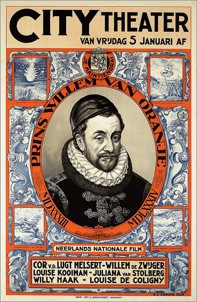 Willem van Oranje (1934) постер
