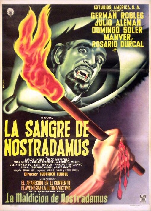 La sangre de Nostradamus (1962) постер