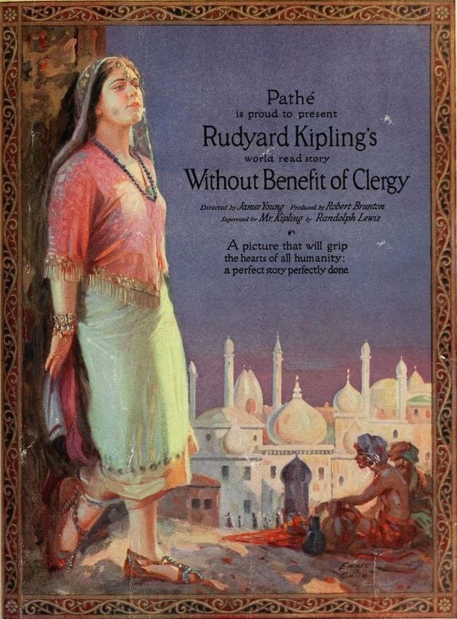 Без благославления церкви (1921) постер