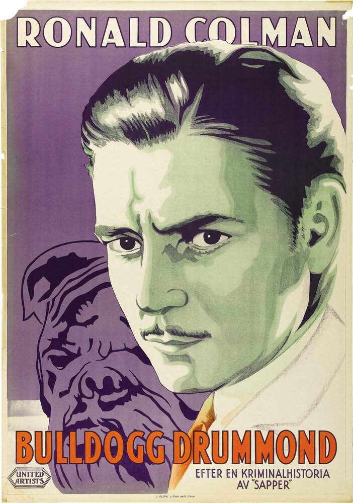 Бульдог Драммонд (1929) постер