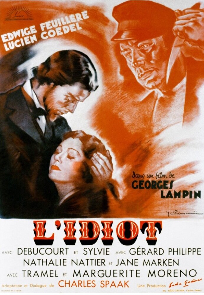 Идиот (1946) постер