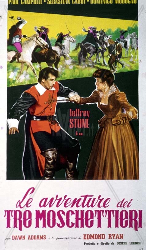 Приключения трех мушкетеров (1957) постер