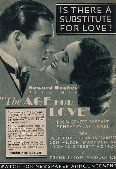Век любви (1931) постер