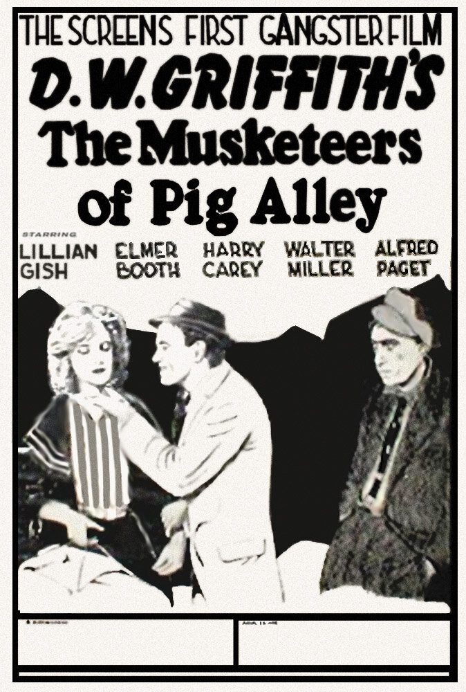 Мушкетеры Свиной аллеи (1912) постер
