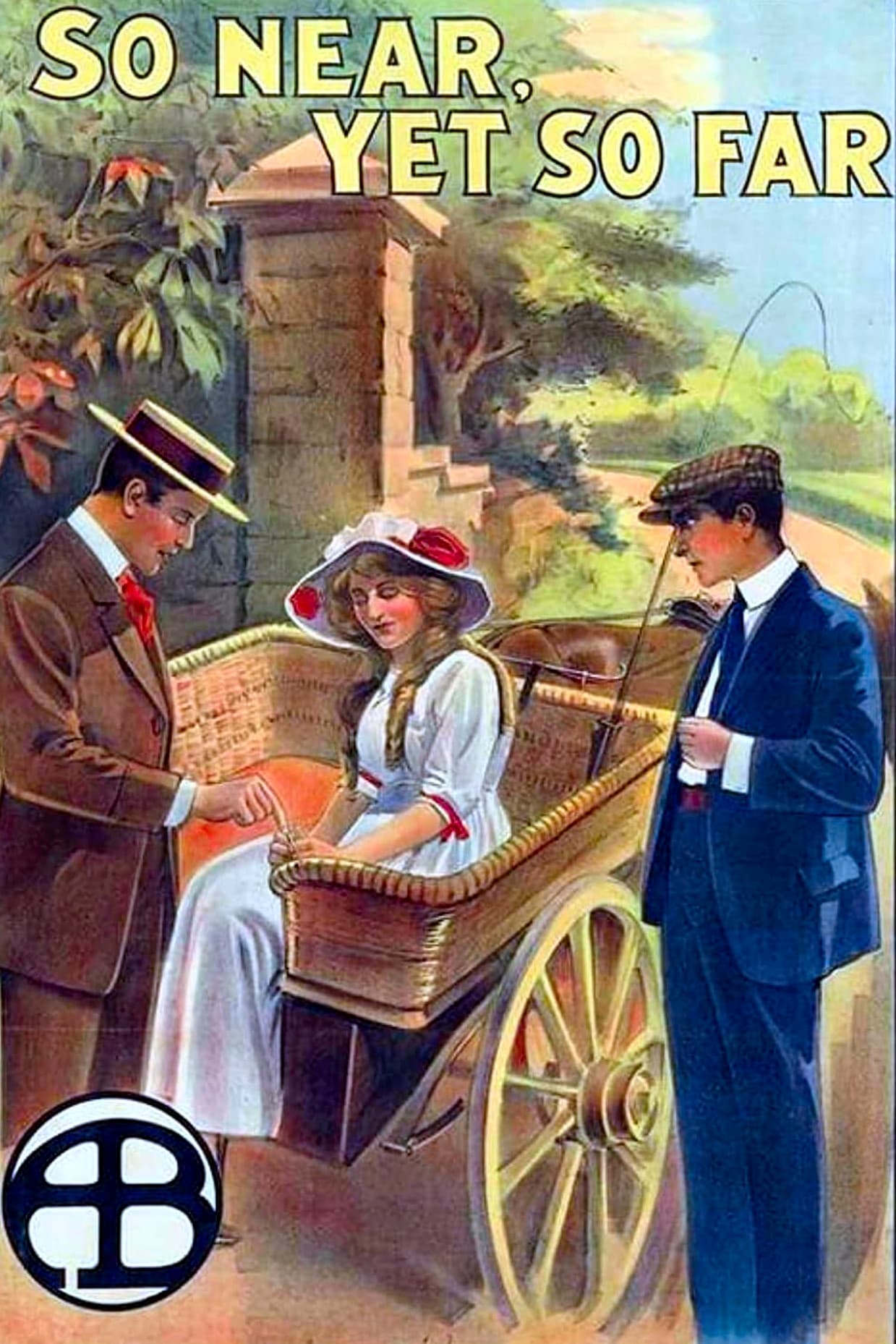 Так близко и так далеко (1912) постер