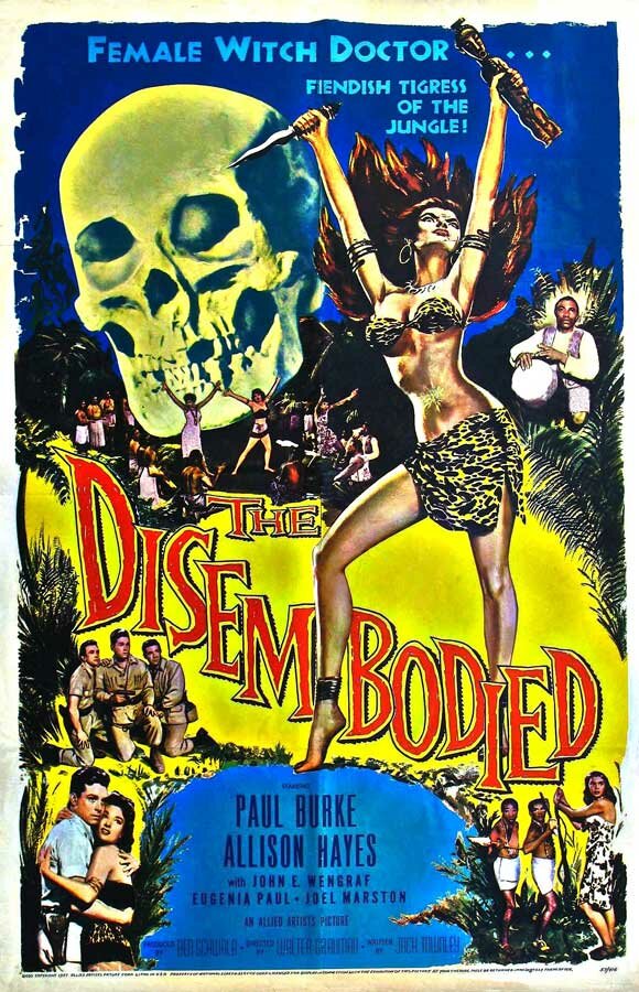 The Disembodied (1957) постер