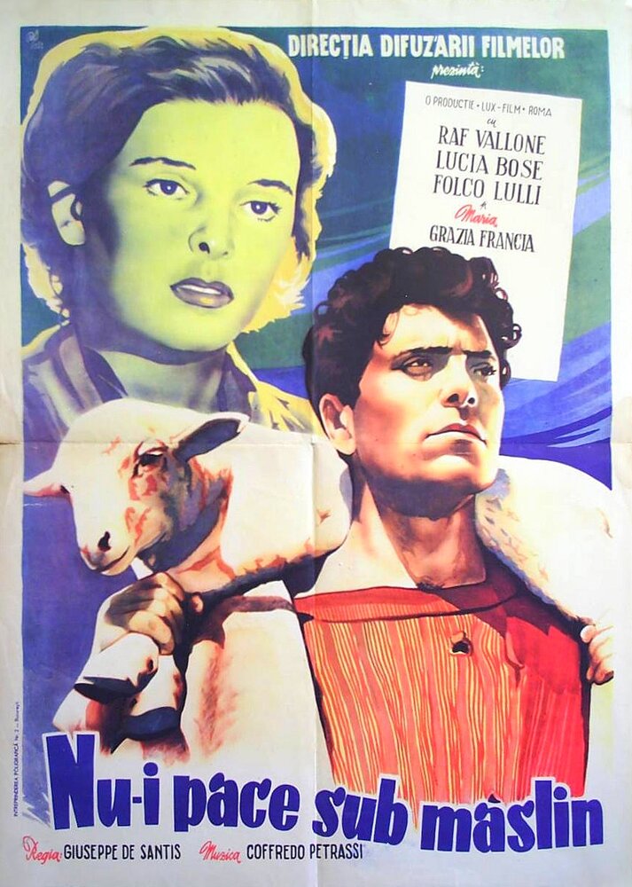Нет мира под оливами (1950) постер