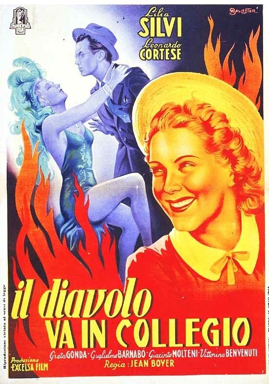 Дьявол в колледже (1944) постер