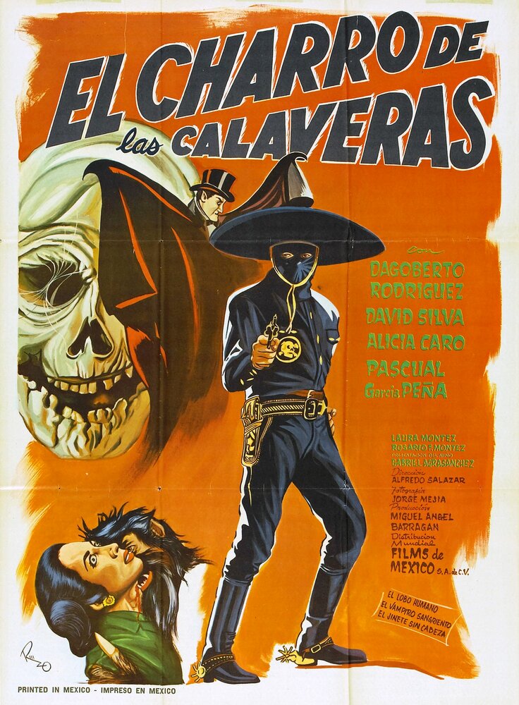 Всадник с черепами (1965) постер