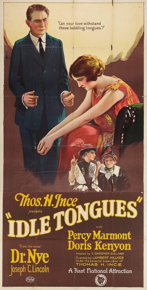 Idle Tongues (1924) постер