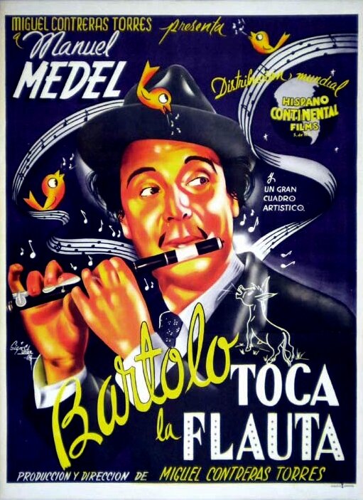 Bartolo toca la flauta (1945) постер