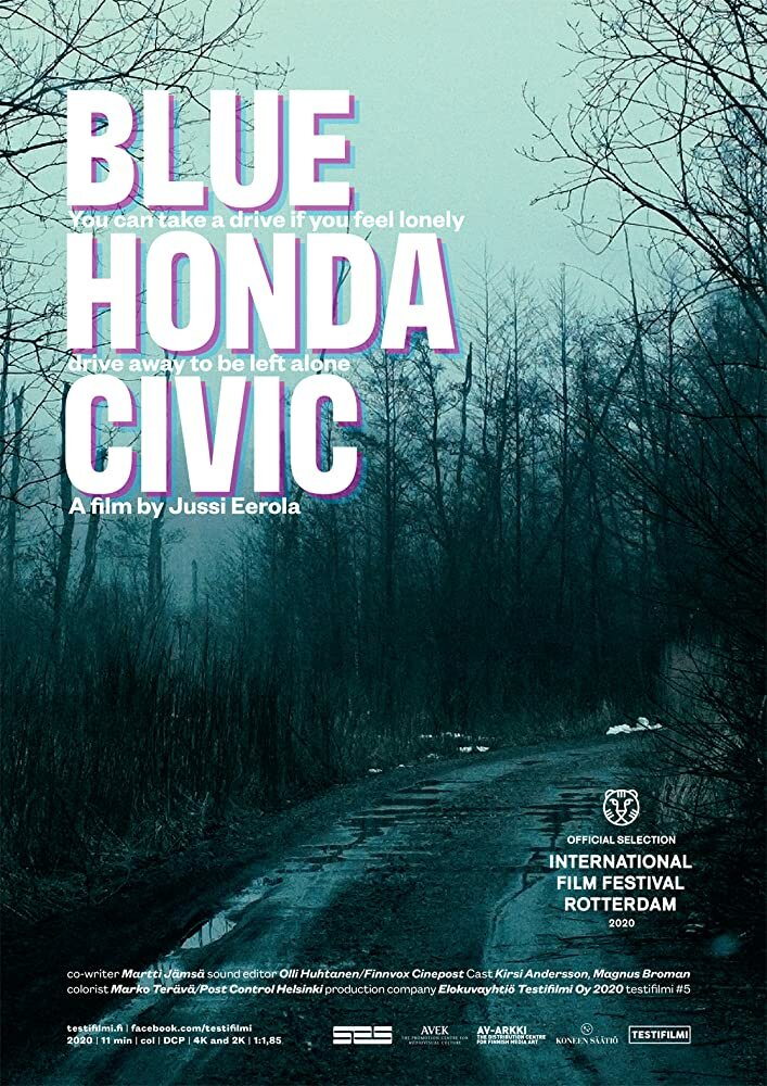 Blue Honda Civic (2020) постер