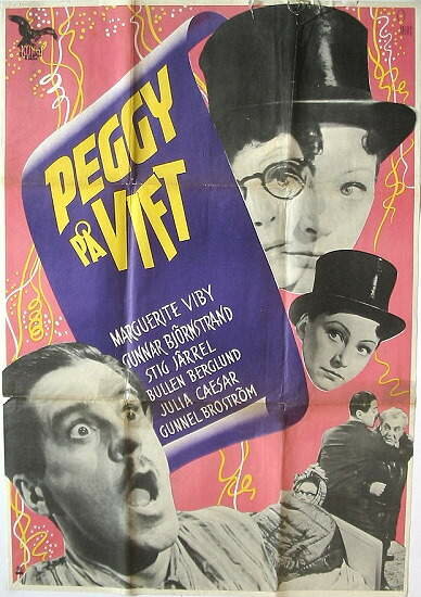 Peggy på vift (1946) постер