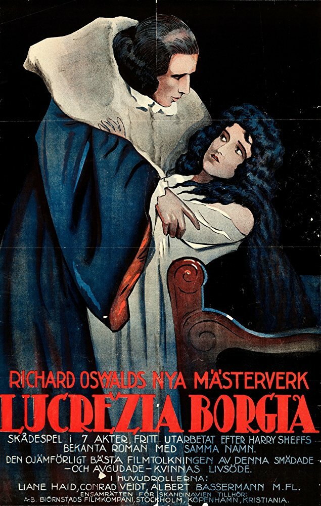Лукреция Борджиа (1922) постер