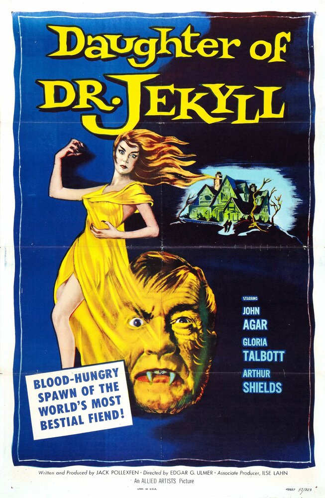 Дочь доктора Джекилла (1957) постер