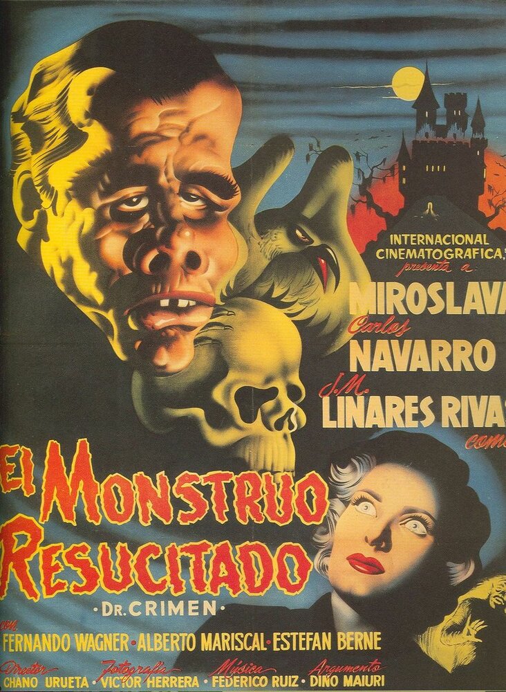 Живой монстр (1953) постер