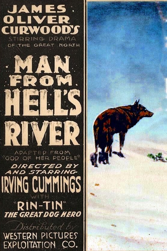 Человек с дьявольской реки (1922) постер