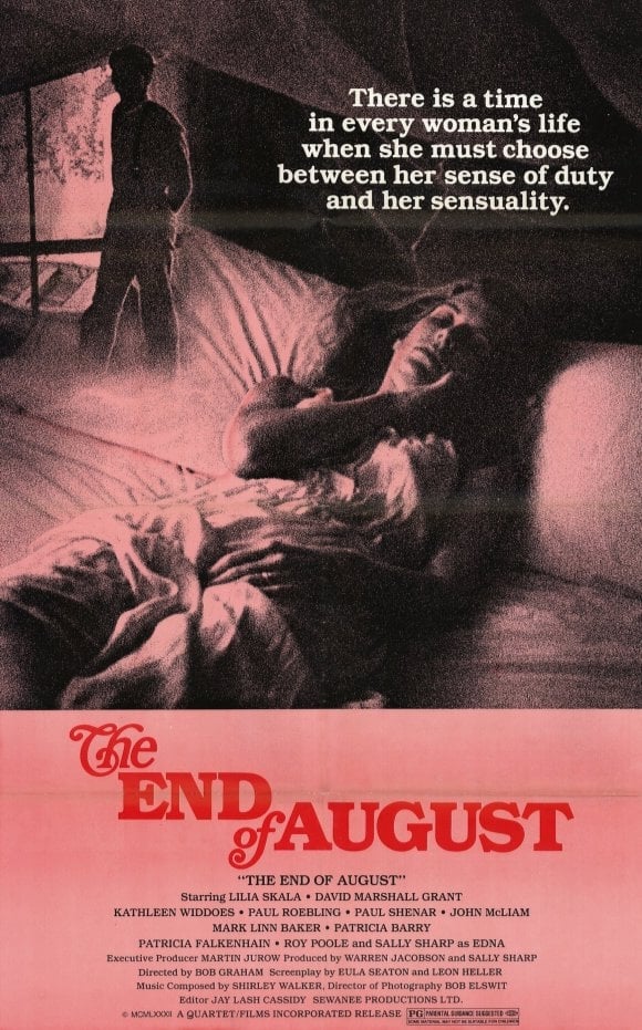 Конец августа (1982) постер