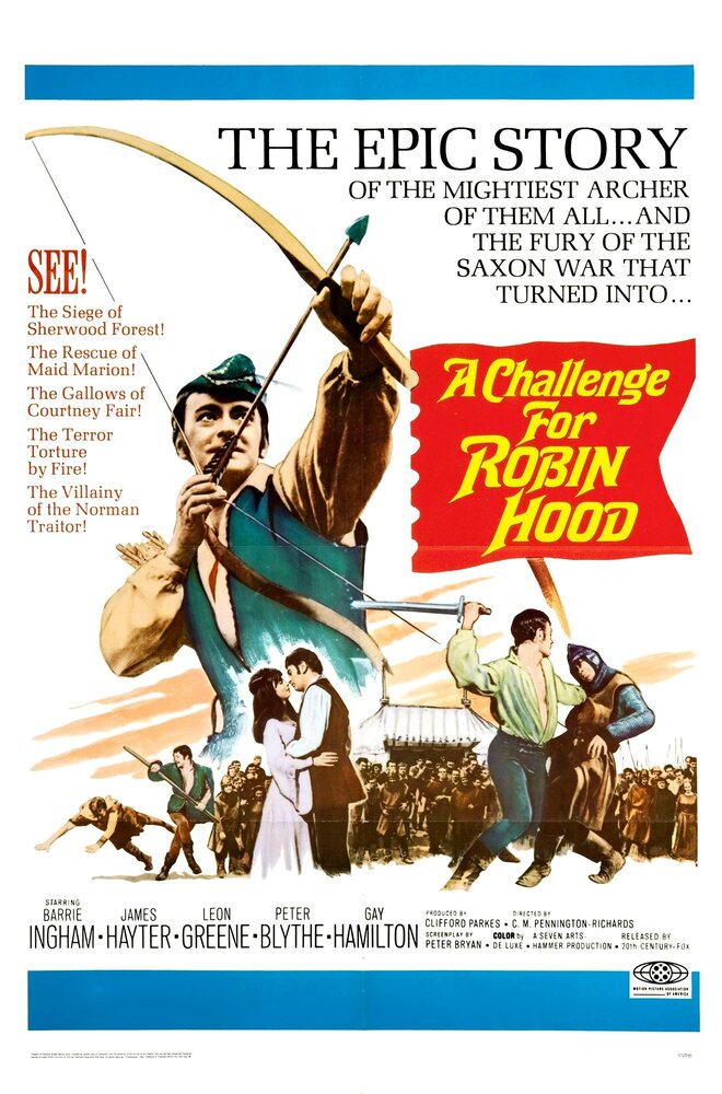 Вызов Робину Гуду (1967) постер