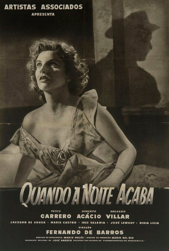 Когда ночь заканчивается (1950) постер