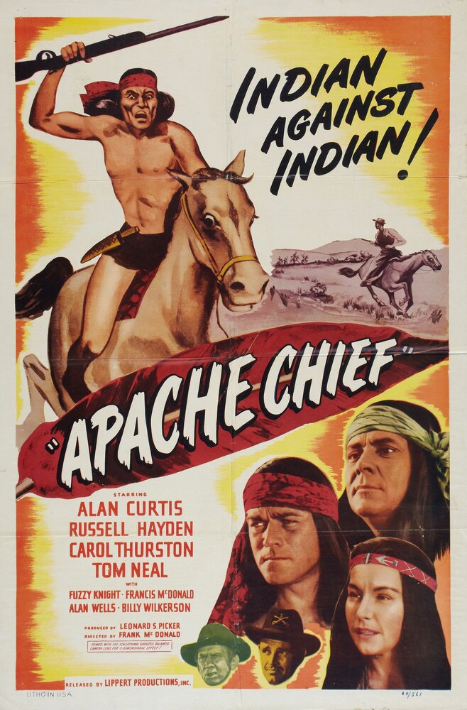 Apache Chief (1949) постер