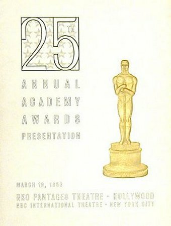 25-я церемония вручения премии «Оскар» (1953) постер