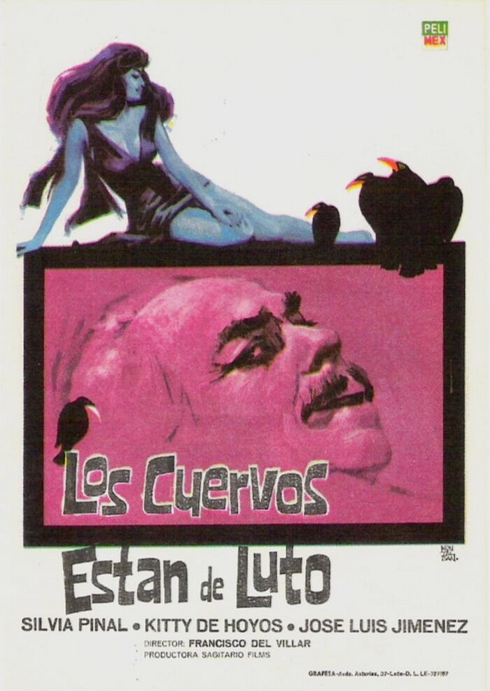 Los cuervos están de luto (1965) постер