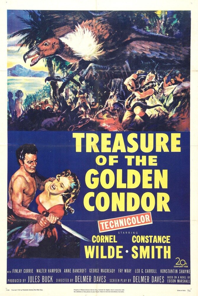 Сокровище Золотого Кондора (1953) постер