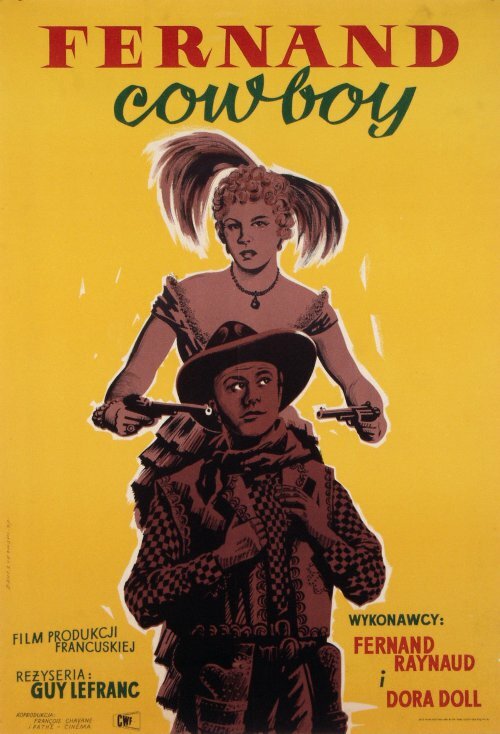 Фернан-ковбой (1956) постер