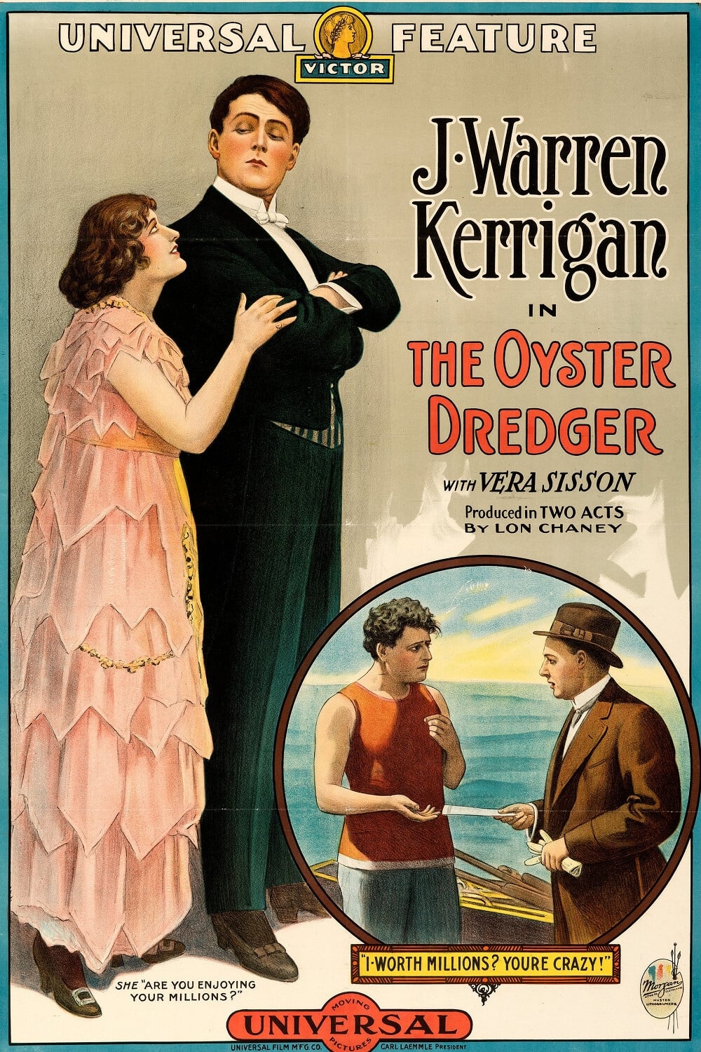 The Oyster Dredger (1915) постер