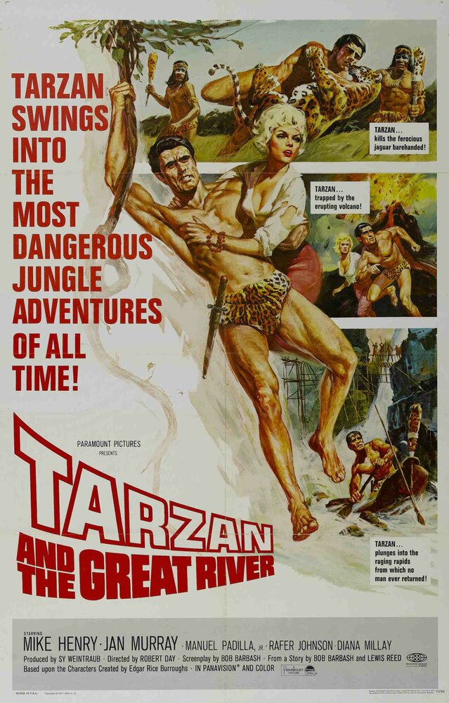 Тарзан и великая река (1967) постер