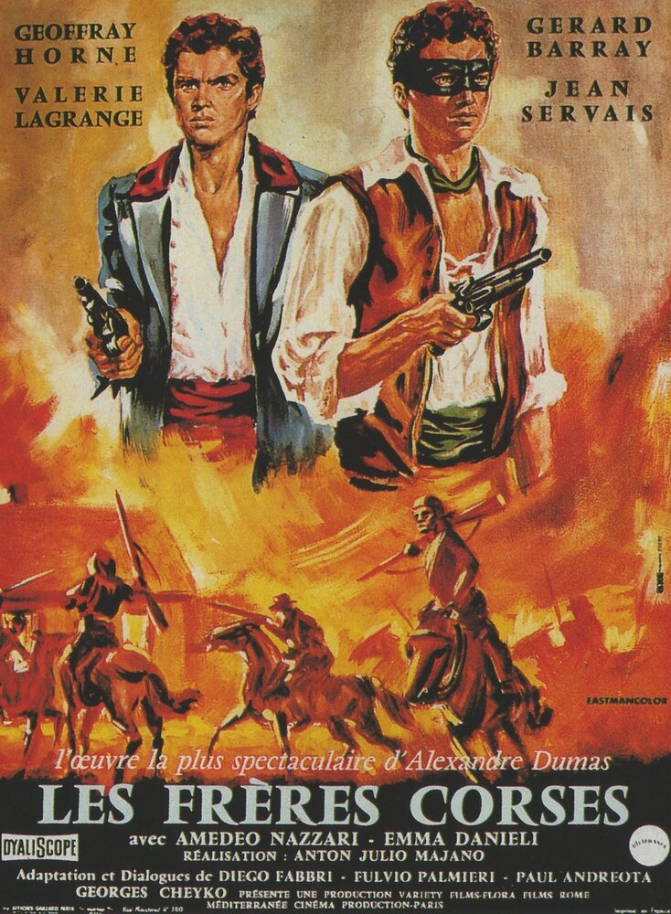 Корсиканские братья (1961) постер