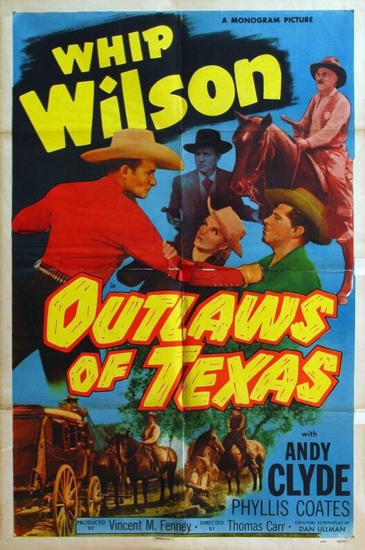 Outlaws of Texas (1950) постер