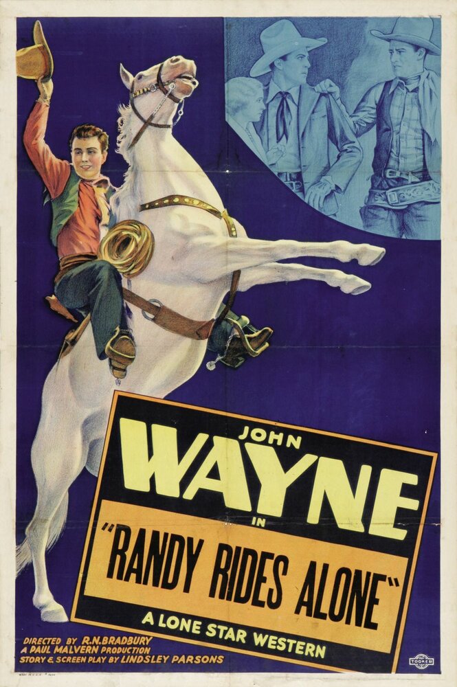 Одинокий всадник Рэнди (1934) постер