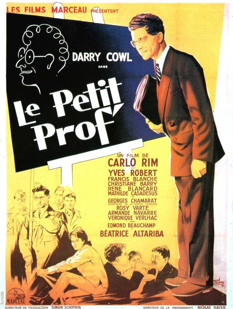 Le petit prof (1959) постер