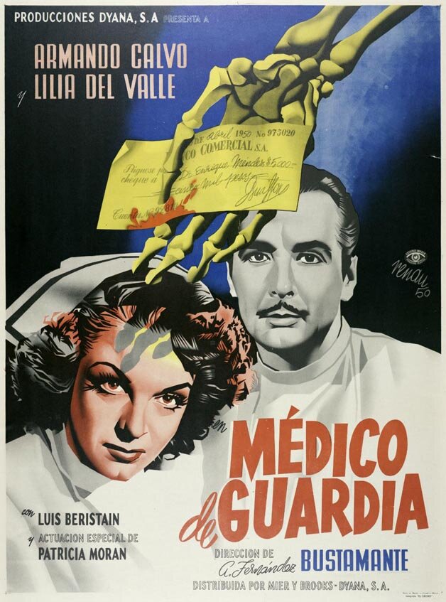 Médico de guardia (1950) постер