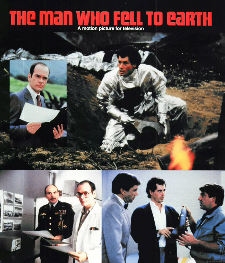 Человек, который упал на Землю (1987) постер