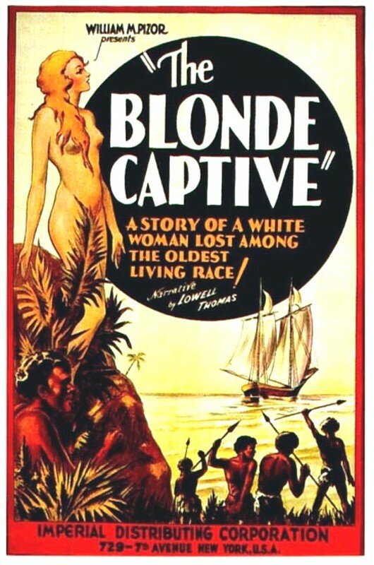 The Blonde Captive (1931) постер