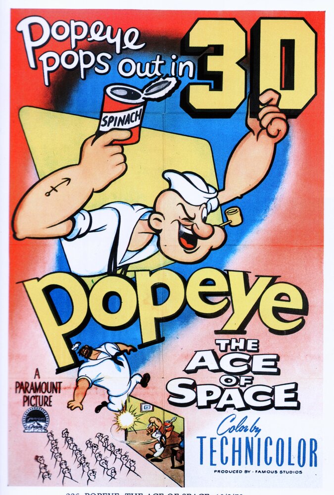 Popeye, the Ace of Space (1953) постер