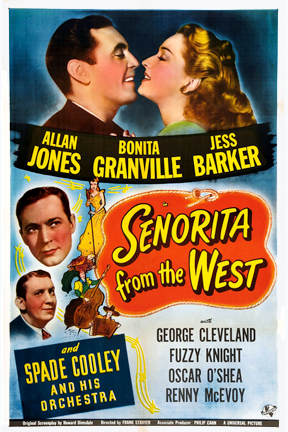 Senorita from the West (1945) постер
