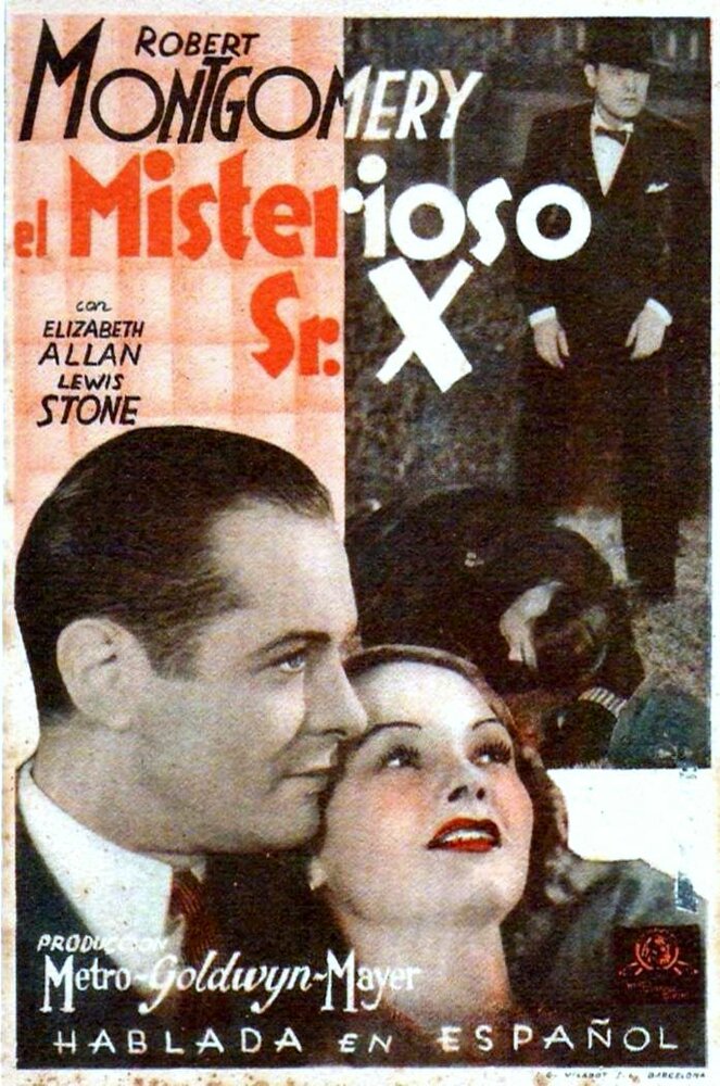 Тайна мистера Икс (1934) постер