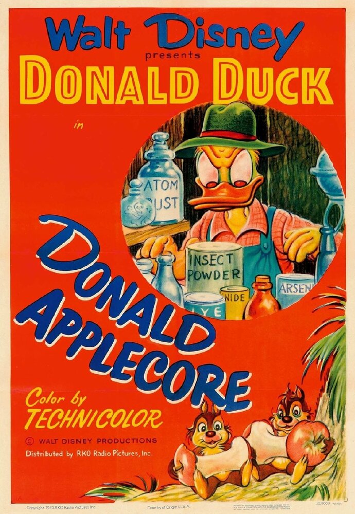 Дональд – яблочная сердцевина (1952) постер