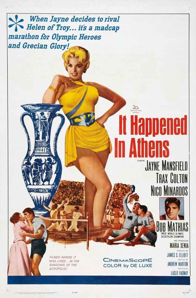 It Happened in Athens (1962) постер