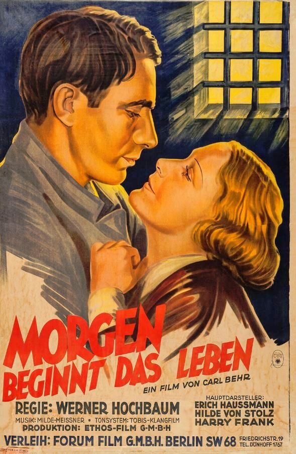 Жизнь начинается завтра (1933) постер