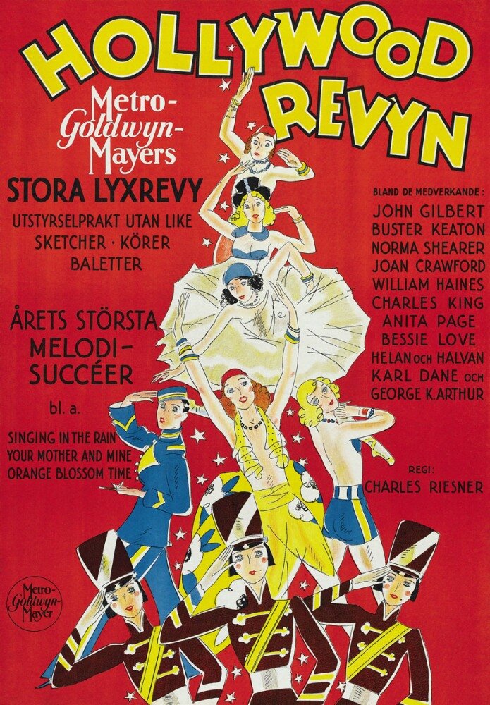 Голливудское ревю (1929) постер