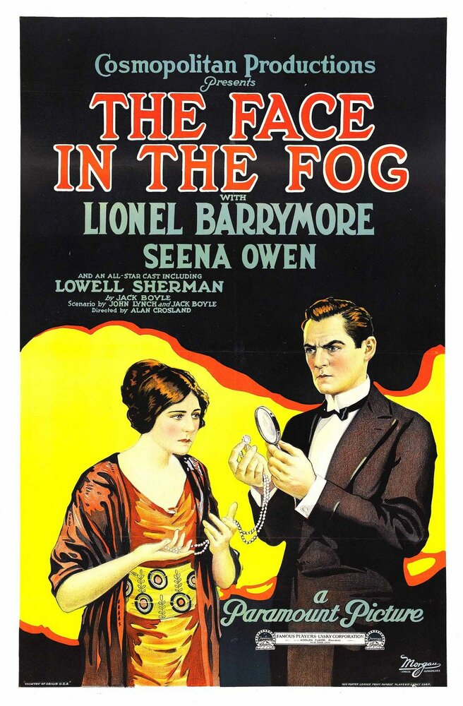 Лицо в тумане (1922) постер