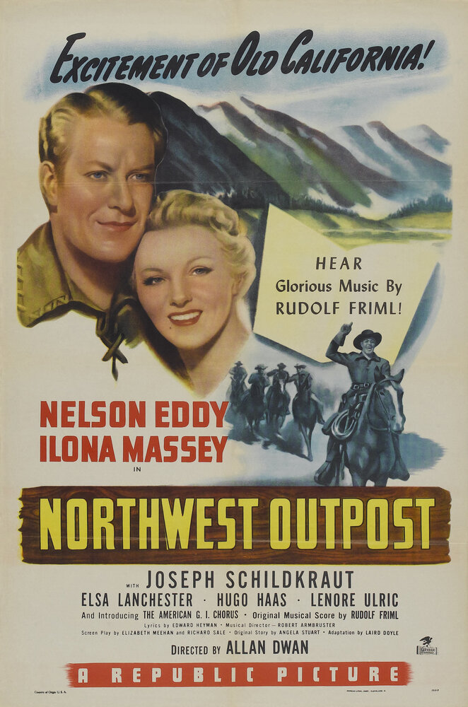 Northwest Outpost (1947) постер